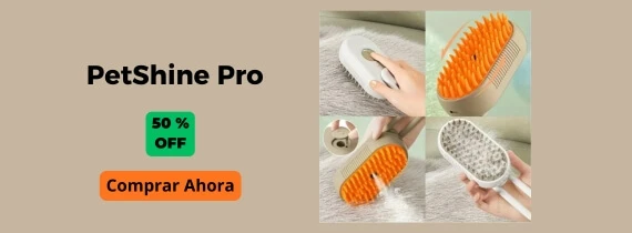 Pet Shine Cepillo Con Vapor Para Mascotas